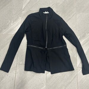 CAbi Black Zip-Up Jacket